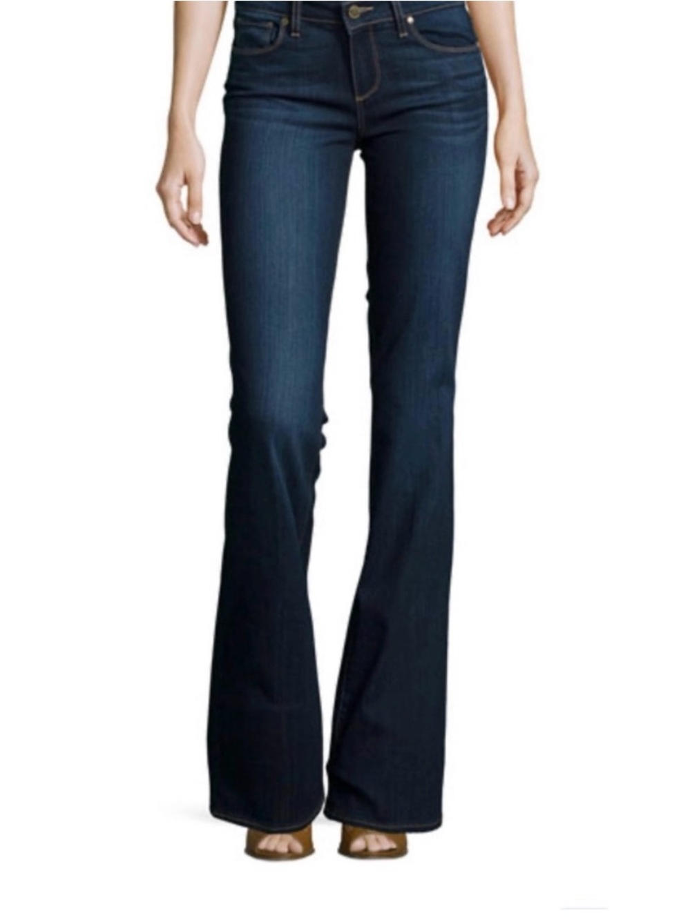 PAIGE Skyline Indigo Bootcut Jeans- Petite